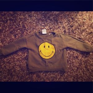 Zara BabyGirl “Smile Please” Sweatshirt